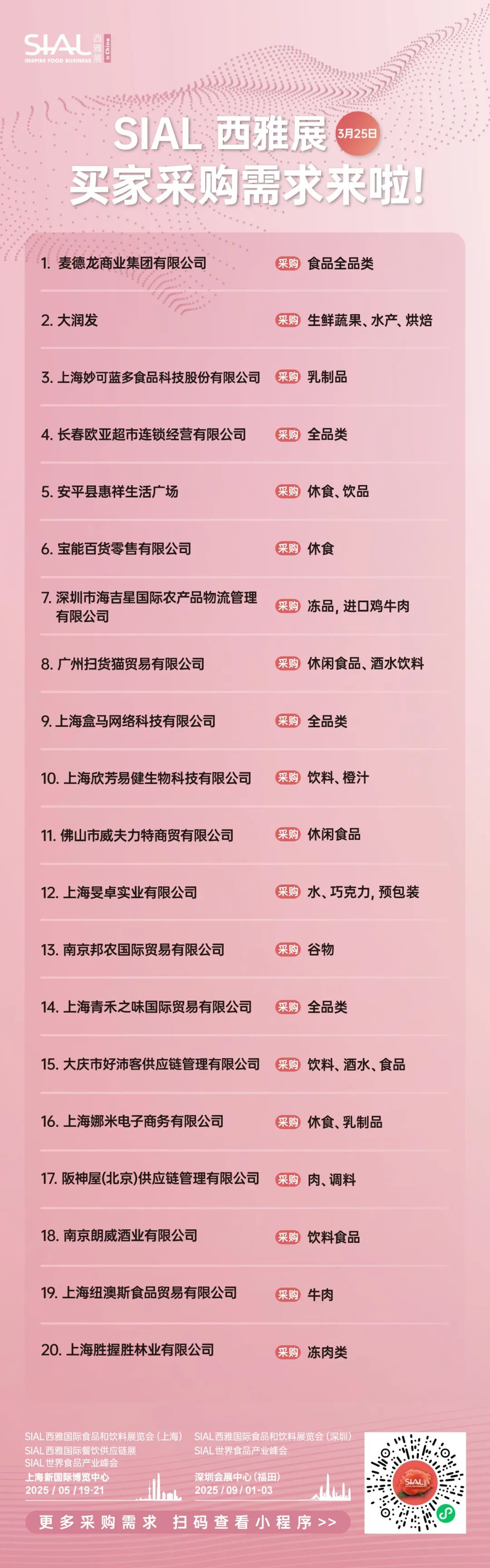 SIAL西雅国际食品展