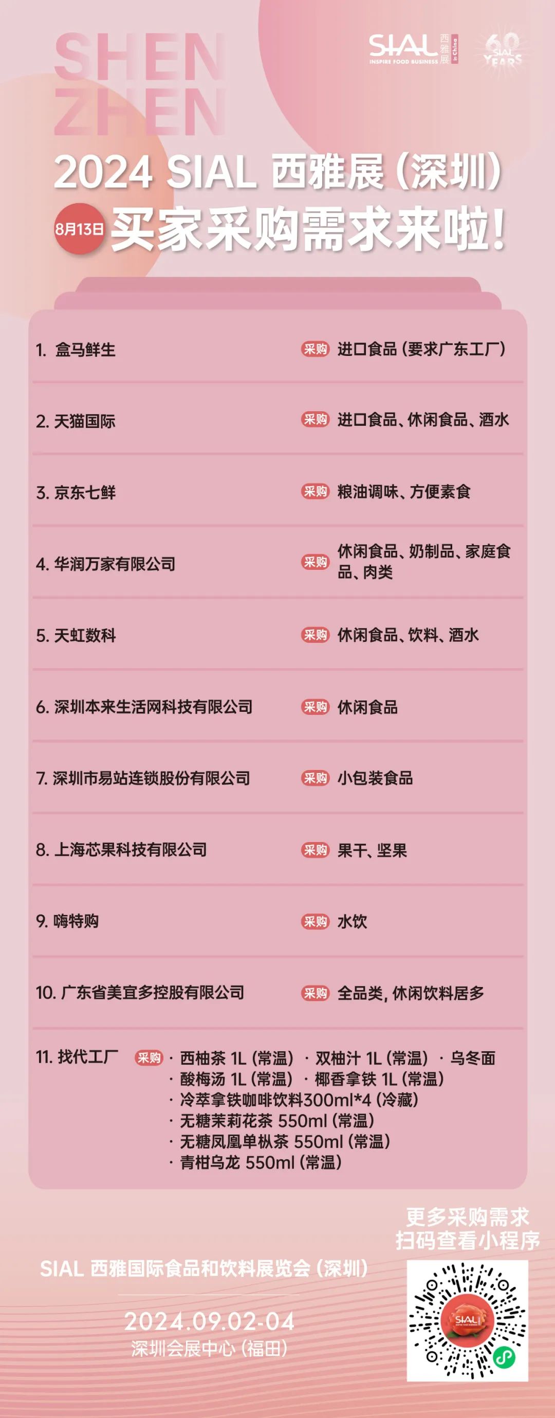 SIAL 西雅国际食品展(深圳